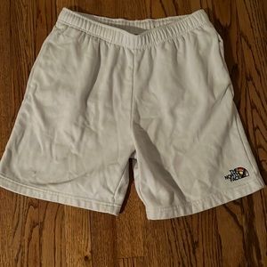 North face sweat shorts